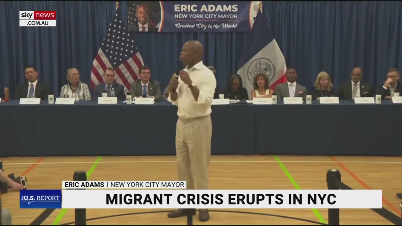 'Mr Sanctuary City': NYC Mayor Eric Adams 'mugged by reality' of illegal immigrants