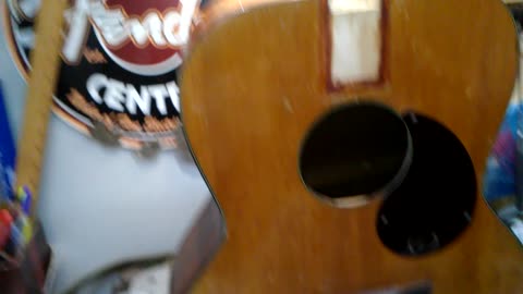 1962 KAY N-2 GUITAR PT 6 "NECK SHIMS" A LOOK INSIDE TOO!!