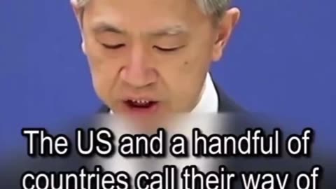 China 🇨🇳 FM spokesperson Wang Wenbin DESTROYS the US’s meddling in Syria