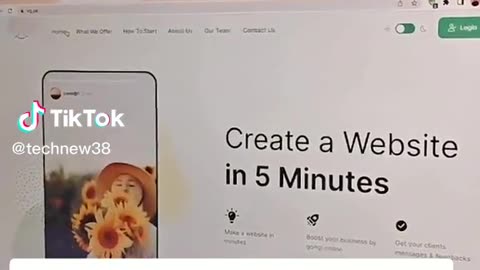 Create A Website In 5 Mints.