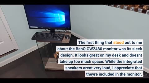 Real Comments: BenQ GW2480 Computer Monitor 24" FHD 1920x1080p Low Blue...