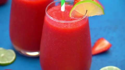 Frozen strawberry daiquiri