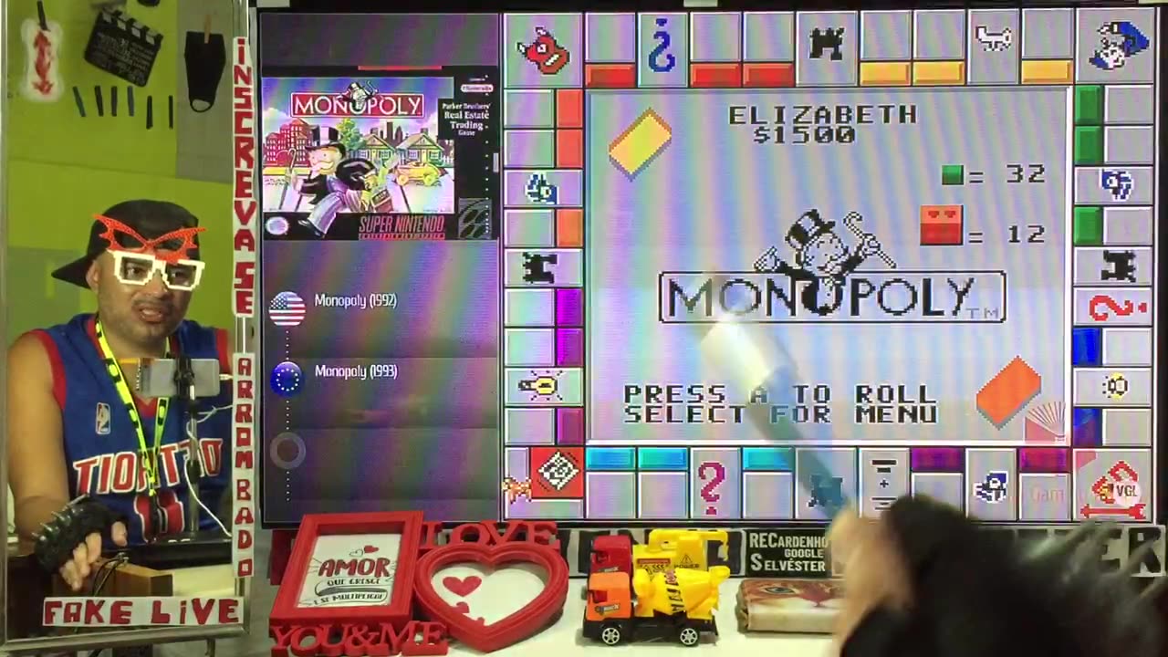 SUPER NINTENDO com soluços