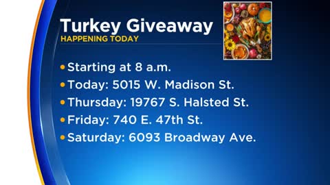 Local organization giving away 2,000 turkeys through Saturday