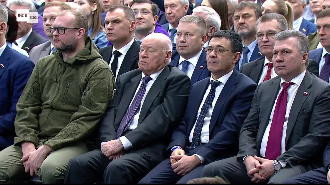 Präsident Putins Botschaft an die Föderale Versammlung RT DE 21.02.2023