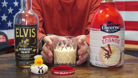 George Gross - Elvis Midnight Snack Peanut Butter, Banana & Bacon Whiskey & Lucerne Eggnog