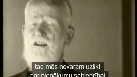George Bernard Shaw Defends Hitler, Mass Murder