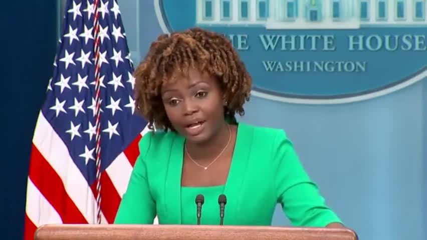 WH Press Sec Gets SLAMMED By Biden's OWN WORDS