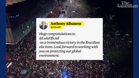 'We need Lula': Brazilians celebrate leftist leader's narrow victory