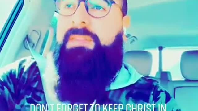 Don’t forget to keep #Christ in #Christian not just in #Christmas
