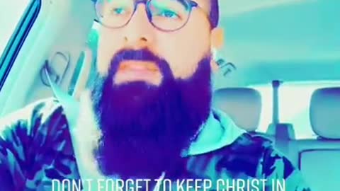 Don’t forget to keep #Christ in #Christian not just in #Christmas