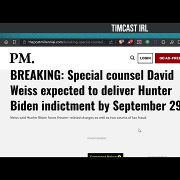 Timcast IRL short - Biden indictment