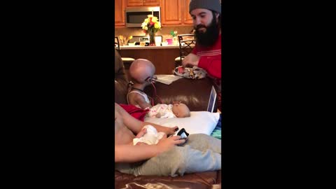 Adalia Rose gets pranked by her parents 