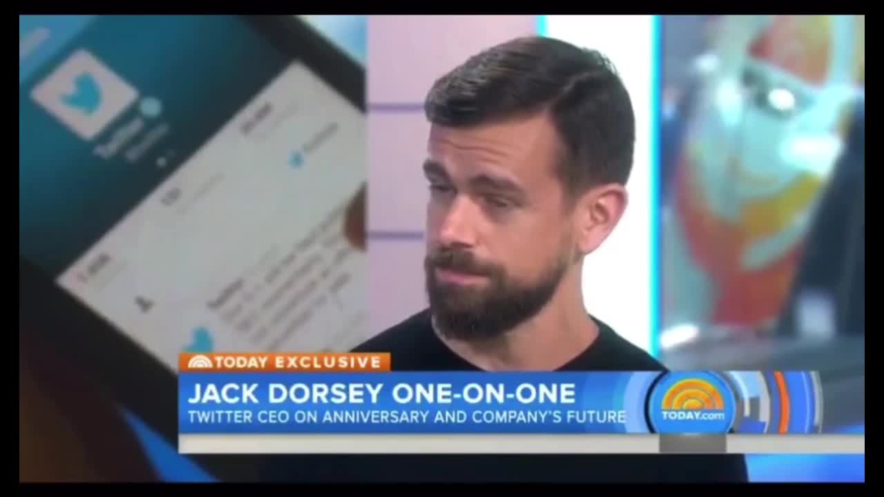 Flashback: Then CEO Jack Dorsey Says Twitter Doesn't Censor Speech Outside of Calls to Violence