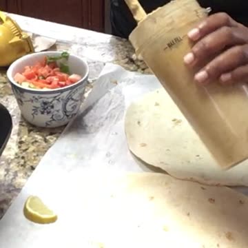 1Game Changer Savory Chickpea Hummus Wraps #short, #Yummy