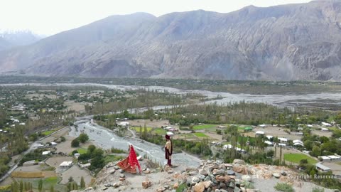 Mariyum & Sohail /Post Shoot between beautiful Mountains of Gilgit Baltistan