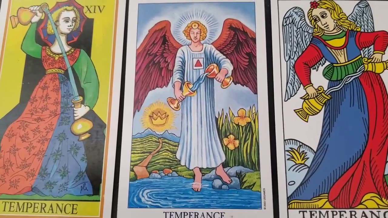 The Tarot Card Temperance