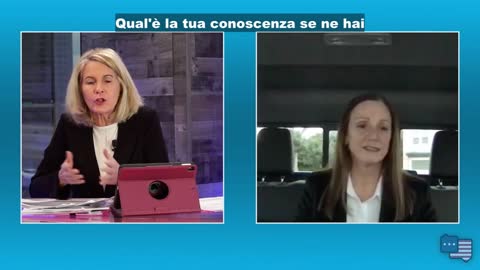 INTERVISTA A MARIA ZACK CHE ACCUSA IL GOVERNO ITALIANO DI INTERFERENZA ELETTORALE IN USA