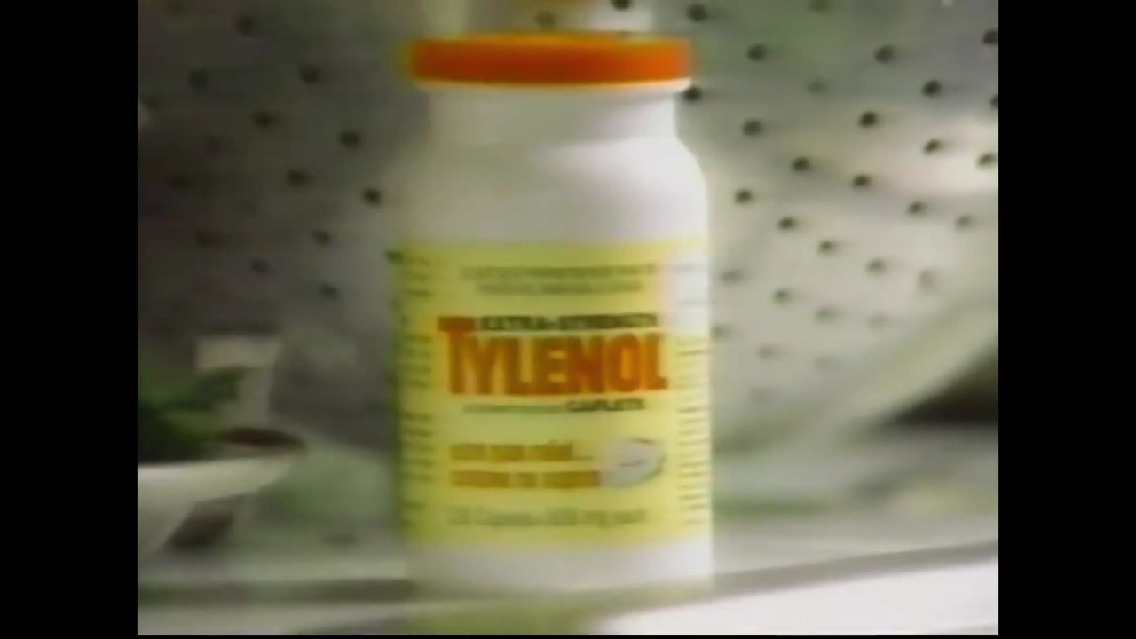 Extra Strength Tylenol Commercial (1991)