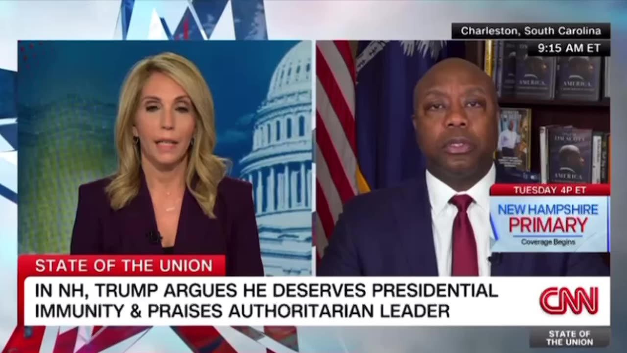 CNN Host Freaks Out After Sen. Tim Scott Points Out Joe Biden's Massive Failures as President