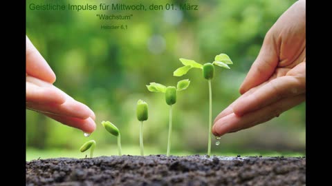 Geistliche Impulse für Mittwoch, den 01. März