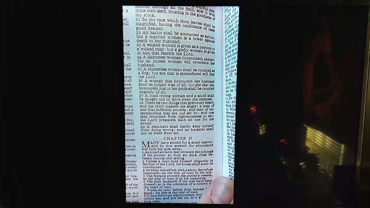 PT5 SCRIPTURES ABOUT WOMEN IN THE APOCRYPHA-COUNCIL OF THE WISE