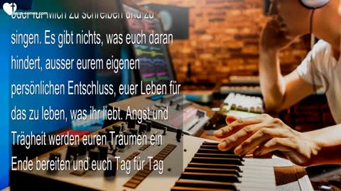 Folgt euren Träumen... Ich erschuf euch nicht, um in einer Box zu leben ❤️ Liebesbrief von Jesus