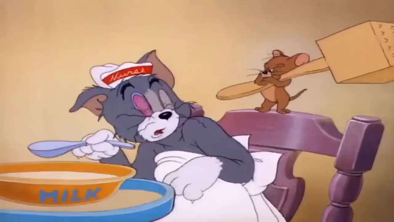 Tom & Jerry 😽 & 🐭 | Jerry angry on tom