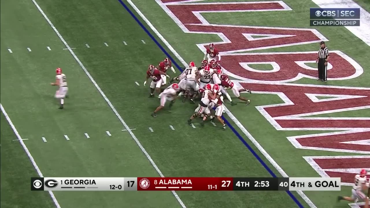 SEC Champion ship : Georgia bulldogs vs Albama Crimson Tide / Full game Highlights