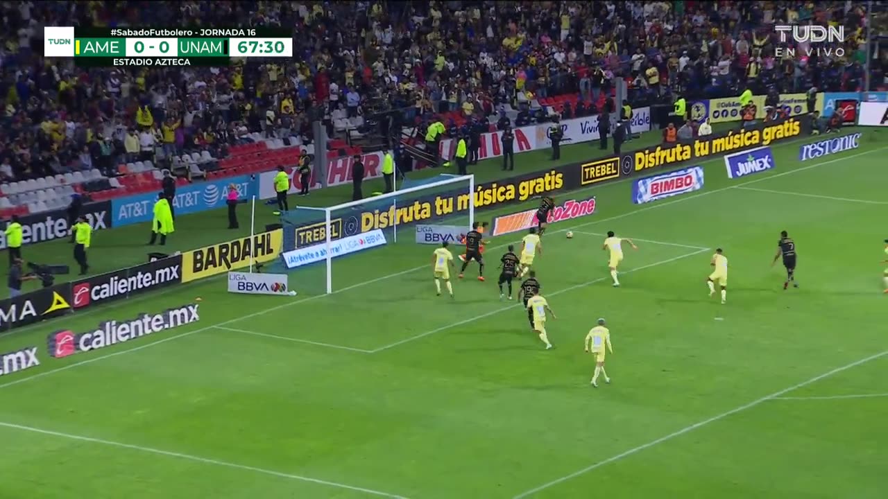 Resumen y goles América 1-1 Pumas CL2023 Liga Mx - J16 TUDN