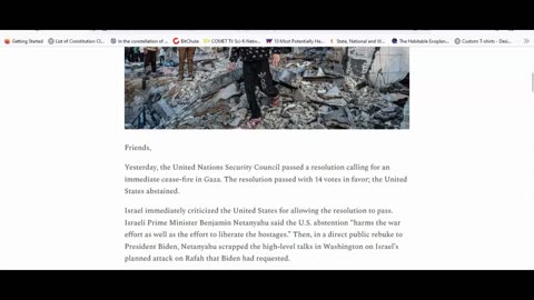 Robert Reich wants Netanyahu's defense of Israel to end
