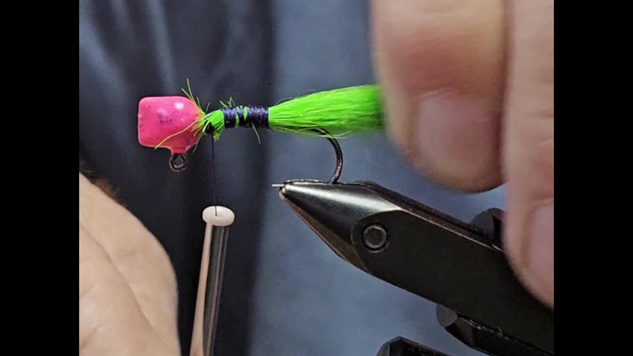 How to tie a Bistineau Crappie Jig