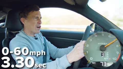 Porsche GT4 RS: 0-60, 1/4 mile, Sound, Brake & Handling Test