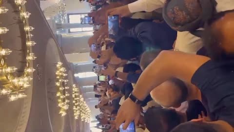 Zakir Naik Greeted by his Fans after the Jumuah Salaah at the Imaam Abdul Wa_Full-HD