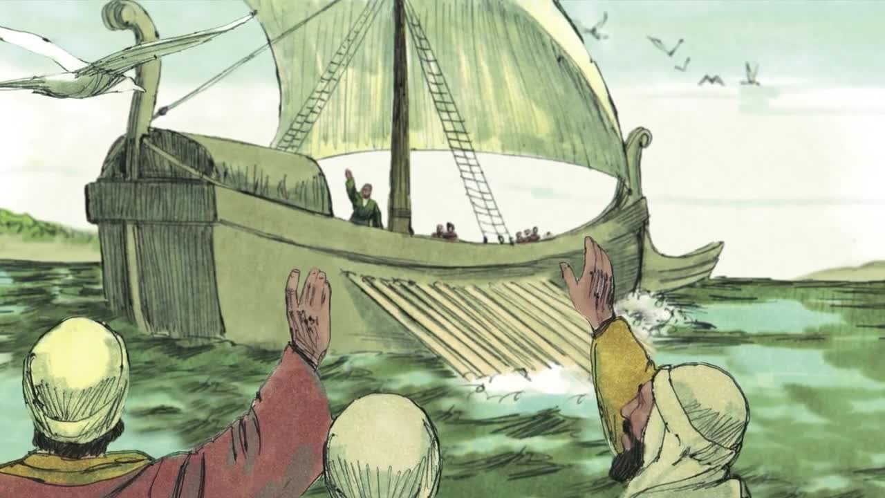 46. Saul Becomes a Christian unfolding Word Open Bible Stories