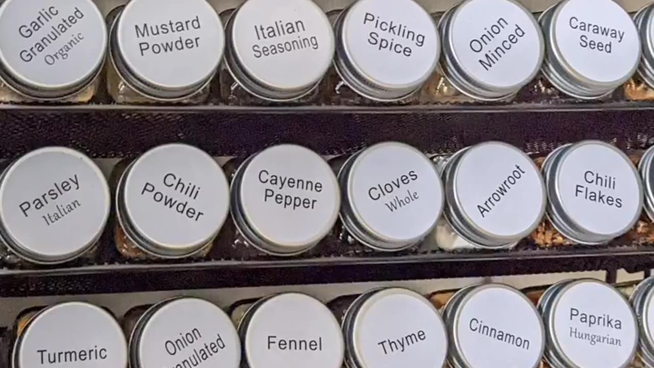 SpaceAid® Cabinet Spice Rack Organizer Space Saving