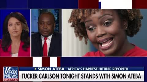 Simon Ateba: Karine Jean-Pierre discriminated against me for months now