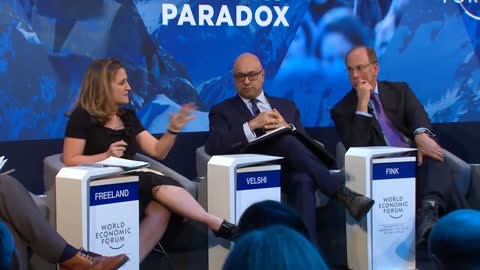 Chrystia Freeland, Minister of Finance of Canada - WEF, Davos