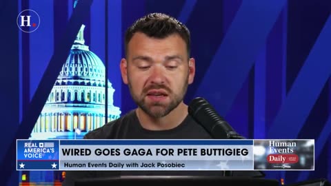 Jack Posobiec: Wired magazine shows excessive enthusiasm for Pete Buttigieg.