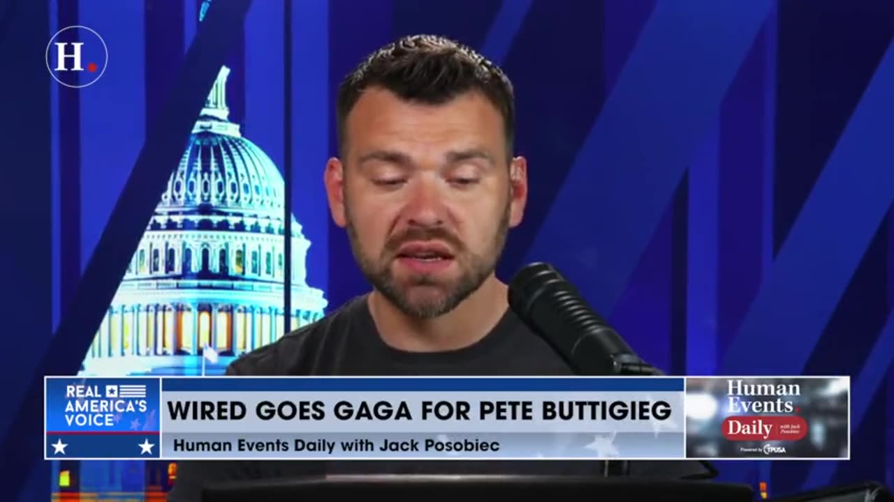 Jack Posobiec: Wired magazine shows excessive enthusiasm for Pete Buttigieg.