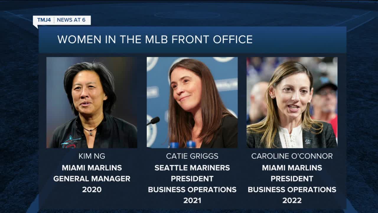Milwaukee Brewers' Marti Wronski is the MLB's only female COO
