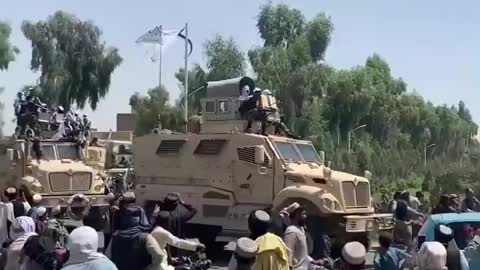 Taliban PARADES THE STREETS With U.S. Weapons and Equipment
