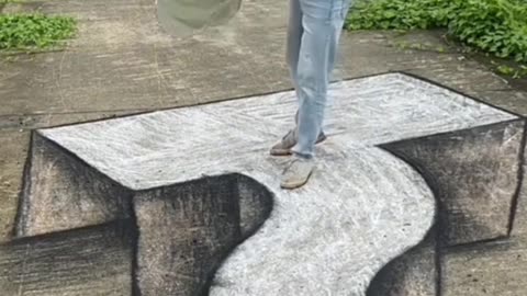 Amazing 3d Art in Street for Fun