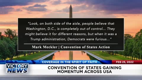 VICTORY NEWS: Convention of States is gaining momentum across the USA