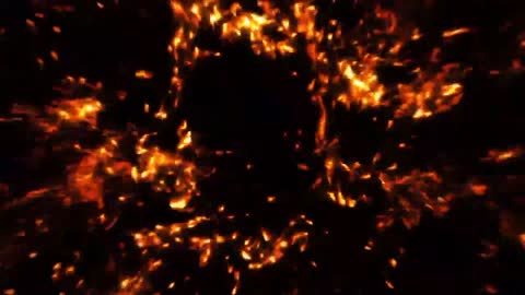 Fire VFX background effect