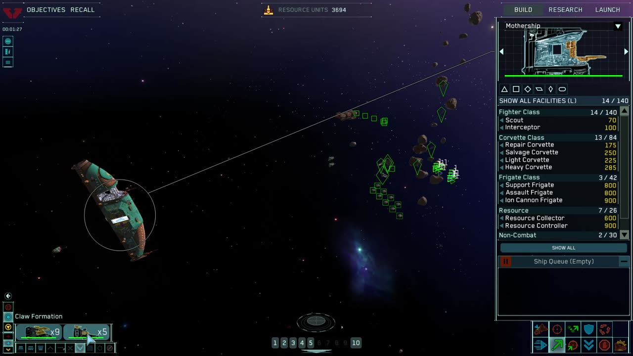 homeworld 1 remaster w/mods part 1 - just a quick jaunt through unimaginable tragedy