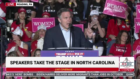 FULL SPEECH: Dave McCormick Delivers Remarks in Reading, PA