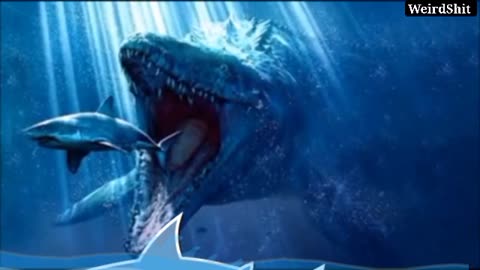 A PREHISTORIC OCEAN DINOSAUR WAS CAPTURED ON AN UNDERWATER OIL RIG CAMERA IN THE GOLF OF MEXICO