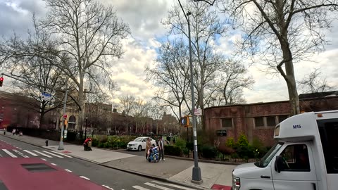 4K New York NYC ASMR Manhattan Queens Boro Borough at @ Night (04-06-2023) (1)