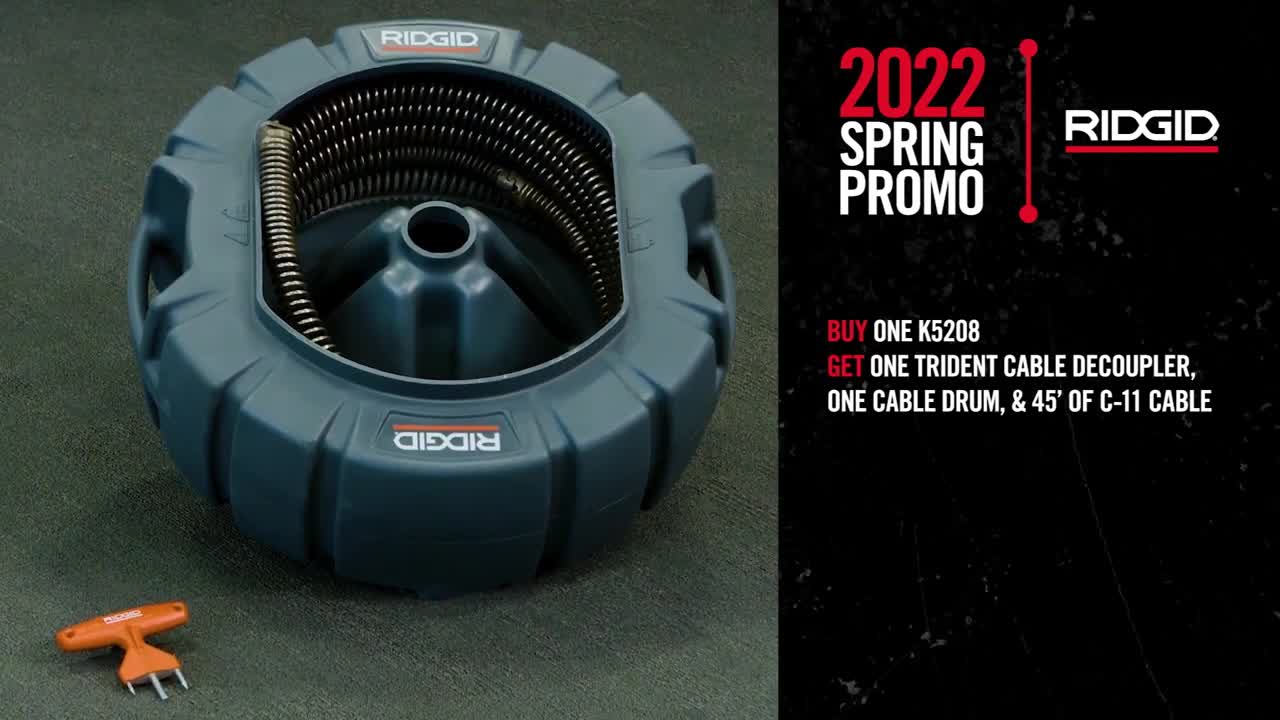 RIDGID K-5208 2022 Spring Promo